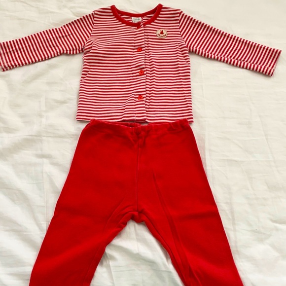 Korean toddler loungewear/pajamas, size 12 months - Picture 1 of 7